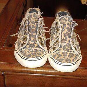 Blowfish Leopard Print Flats